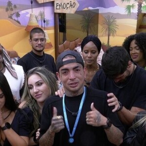 BBB 23: Confinado, MC Guimê mandou um recado especial no aniversário da esposa, Lexa