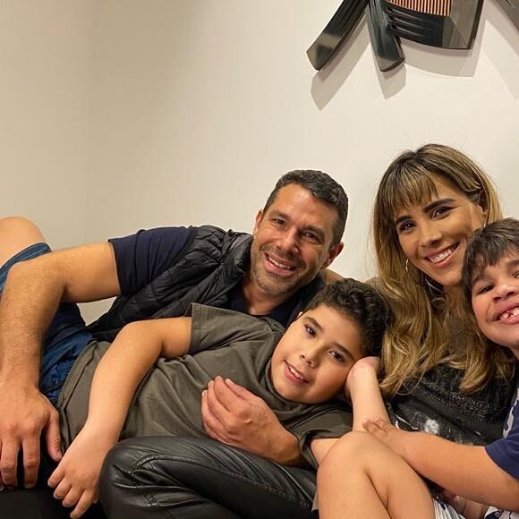 Marcus Buaiz e Wanessa Camargo são pais de José Marcus e João Francisco