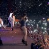 Anitta sensualiza em show com o funkeiro Nego do Borel, na Barra da Tijuca, Zona Oeste do Rio de Janeiro