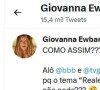 BBB 23: Giovanna Ewbank comentou a notícia sobre a festa de Sarah nas redes sociais