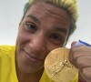 Ana Marcela Cunha venceu a maratona aquática nas Olimpíadas de Tóquio, em 2020