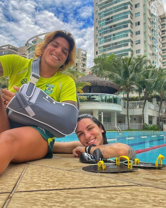 Ana Marcela Cunha e Juliana Melhem oficializaram a união no dia 31 de março de 2023