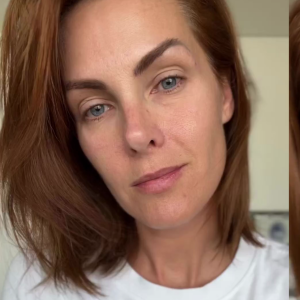 Ana Hickmann com e sem maquiagem: compare