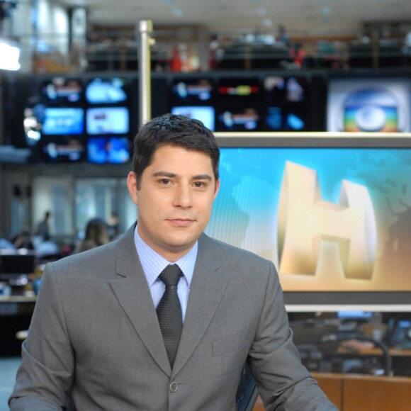 Evaristo Costa foi apresentador do 'Jornal Hoje'