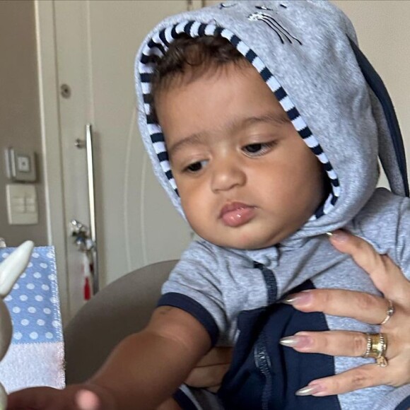 Cresceu! Seguidores de Viviane Araujo se impressionaram com o tamanho de Joaquim