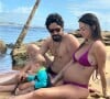 Thaila Ayala e Renato Góes já são pais de Francisco, de 1 ano