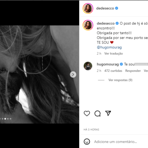 Deborah Secco não economiza na língua em ensaio sensual com Hugo Moura