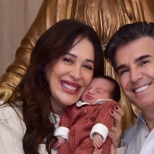 Luca, filho de Claudia Raia e Jarbas Homem de Mello, nasceu em fevereiro de 2023