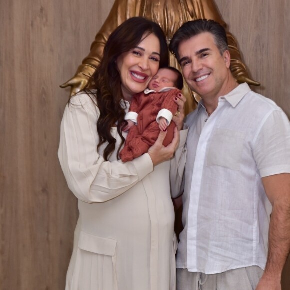 Luca, filho de Claudia Raia e Jarbas Homem de Mello, nasceu em fevereiro de 2023