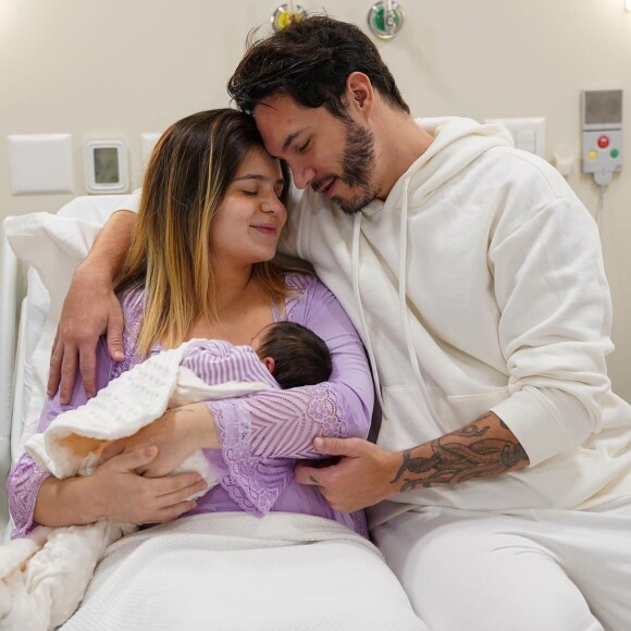 Viih Tube deu à luz Lua, sua primeira filha, há doze dias