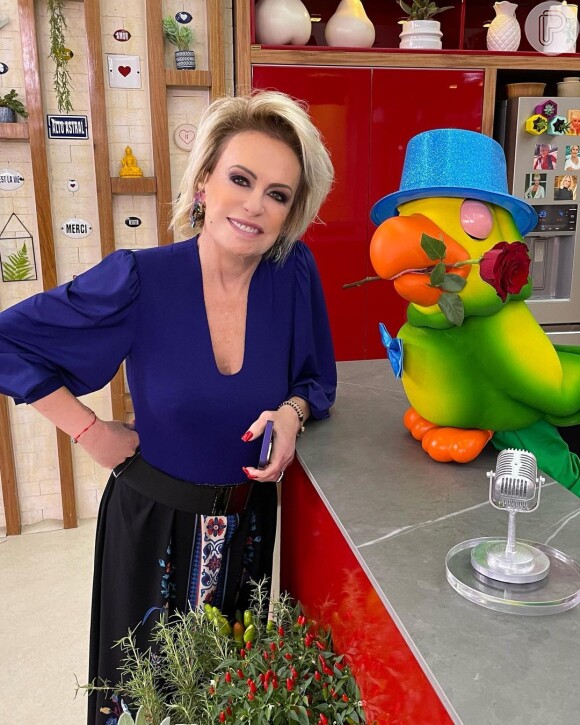 Ana Maria Braga apresenta o 'Mais Você' de segunda a sexta nas manhãs da Globo