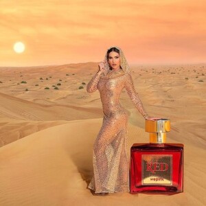 Virgínia Fonseca foi para Dubai, nos Emirados Árabes, fotografar o lançamento de seu novo perfume