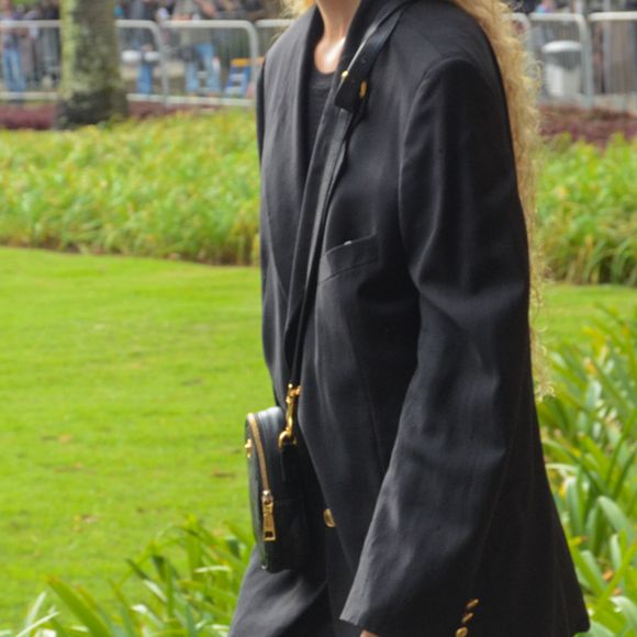 Velório de Rita Lee: a dupla Ana e Vitória também deu seu adeus à cantora em 10 de maio de 2023