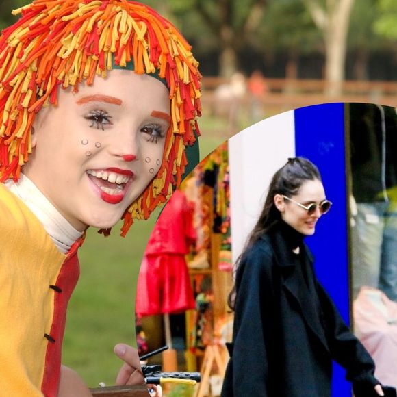 A Emília tá diferente! Isabelle Drummond surge com look estiloso em rara aparição no Rio de Janeiro