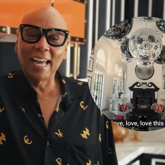 Rupaul abre as portas de mansão e detalhes surpreendem