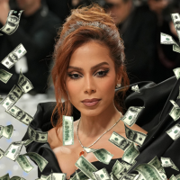 Anitta diz que não sabe quanto dinheiro tem... Ela ficaria chocada com o valor revelado por uma importante revista!