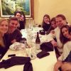 Luciano Huck e Angélica jantam com família de Silvio Santos nos Estados Unidos