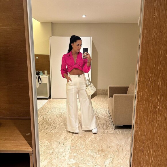 Graciele Lacerda precisou vir ao público se justificar e garantiu que não ainda não está à espera de um bebê