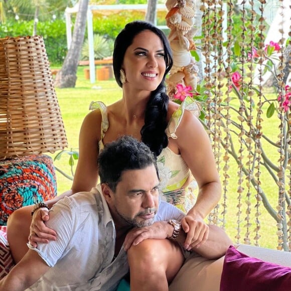 Graciele Lacerda e Zezé Di Camargo estão noivos desde 2021