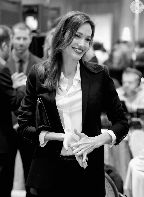 Angelina Jolie foi uma das convidadas do 15th Annual AFI Awards