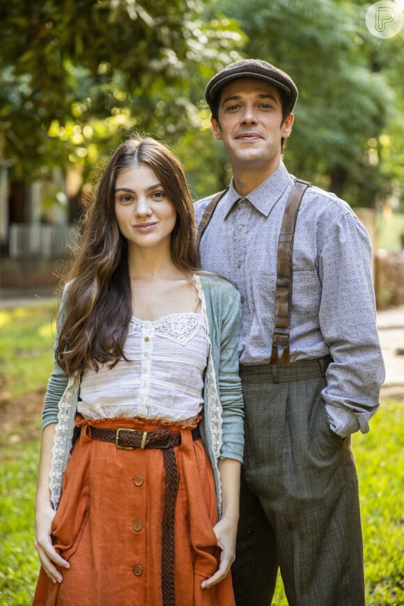 Na novela 'Além da Ilusão', Debora Ozório e Jayme Matarazzo repetiram a história de amor de Estela (Lavínia Vlasak) e do padre Pedro (Nicola Siri), de 'Mulheres Apaixonadas'