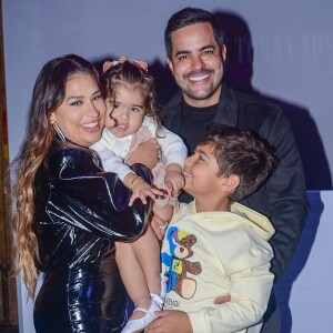 Simone Mendes é mãe de Zaya, de 2 anos, e Henry, de 8, frutos do casamento com Kaká Diniz