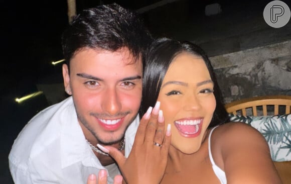 Influenciador Lucas Rodolfo pede Camila Loures em namoro