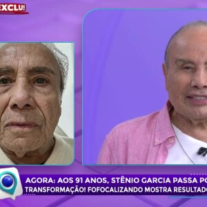 Stenio Garcia exibe novo rosto após harmonização facial