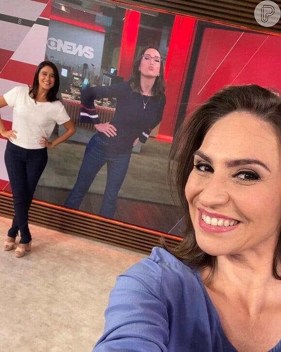 Cecília Flesch contou em podcast que às vezes jogava 'TwoDots' antes de entar no ar na GloboNews