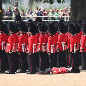Três integrantes da Guarda Real do Reino Unido desmaiaram no sábado (10). Os termômetros marcaram 30º C e as roupas contribuíram para o mal estar