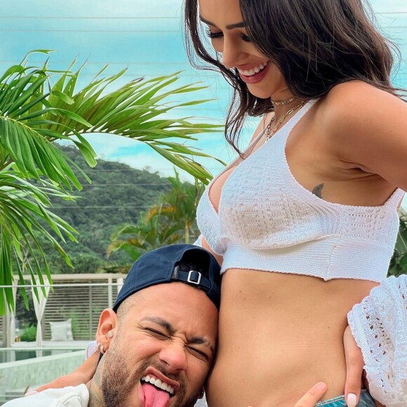 Neymar espera o segundo filho, o primeiro com Bruna Biancardi