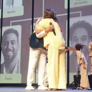 Preta Gil foi acolhida por Gilberto Gil em show da turnê 'Nós A Gente'