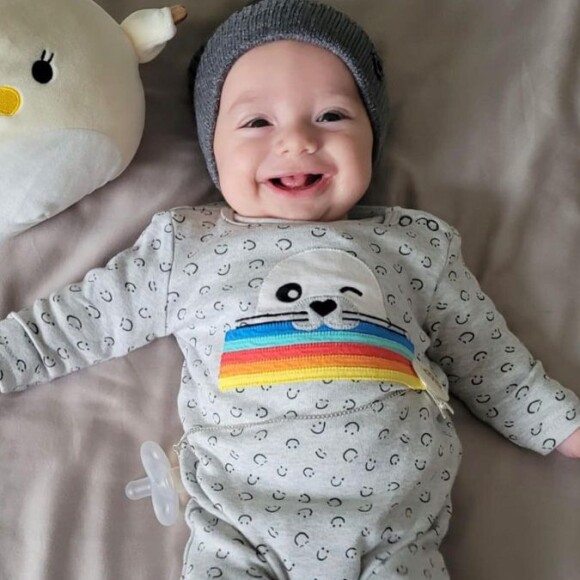 Filho de Claudia Raia e Jarbas Homem de Mello, Luca está com 4 meses