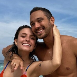 Larissa Manoela enquanto trabalhou na Globo conheceu e se apaixonou por André Luiz Frambach.