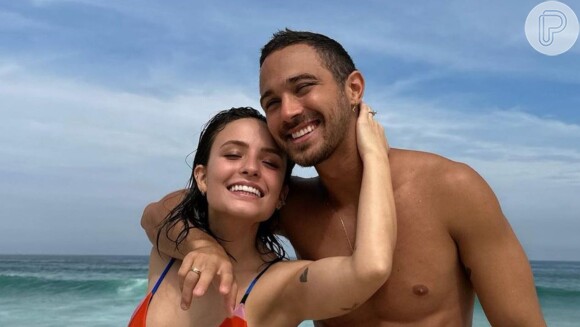 Larissa Manoela enquanto trabalhou na Globo conheceu e se apaixonou por André Luiz Frambach.