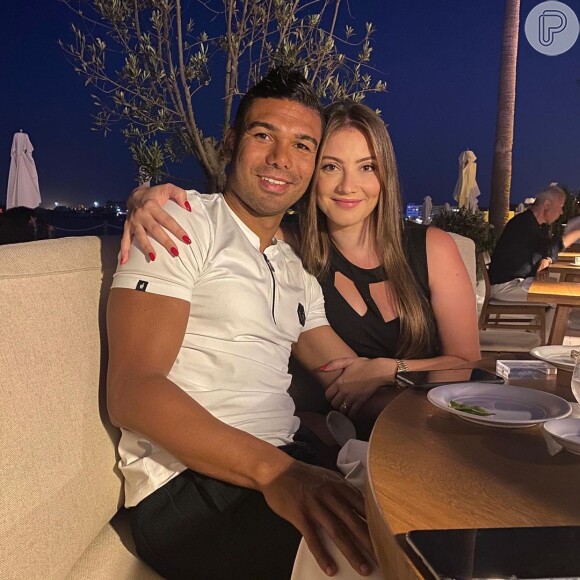 Casemiro é casado há dez anos com Anna Maria