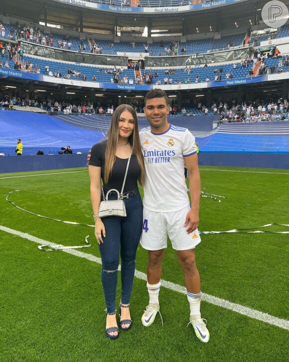 Casemiro e Anna Maria não se pronunciaram sobre suposta traição