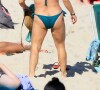 Cissa Guimarães exibiu corpo enxuto em dia de praia