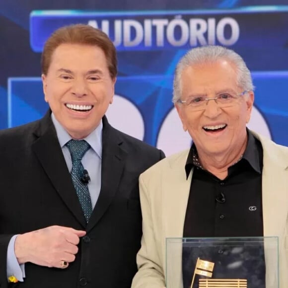 Silvio Santos e Carlos Alberto de Nóbrega chegaram a ficar 11 anos sem se falar, mas fizeram as pazes em 1987, quando 'A Praça é Nossa' foi para o SBT