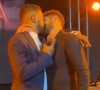 Samuel de Assis e Alejandro Claveaux se beijaram em festa de 'Renga Hits'