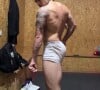 Whindersson Nunes valorizou os músculos em vídeo publicado em seu perfil no Instagram