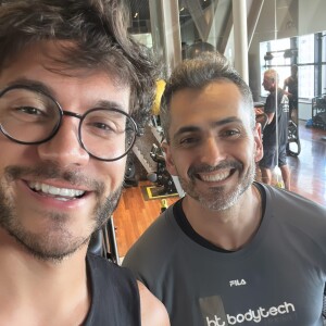 Eliezer voltou a fazer exercícios três meses após nascimento de Lua