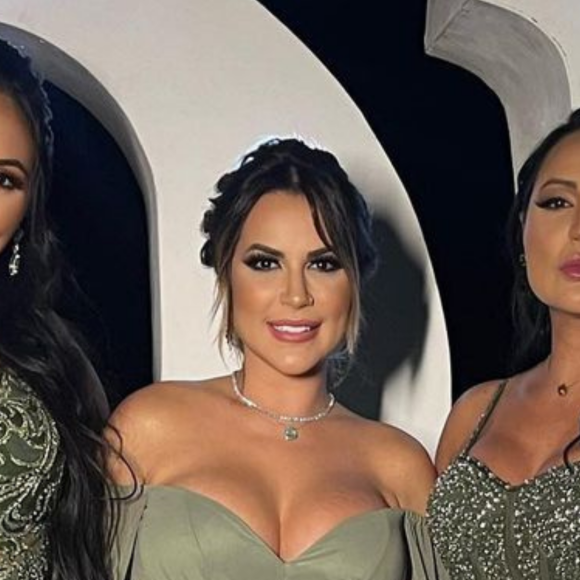 Deolane e as irmãs surgem irreconhecíveis em foto antes da fama e advogada reage: 'O tal do dinheiro ajuda'