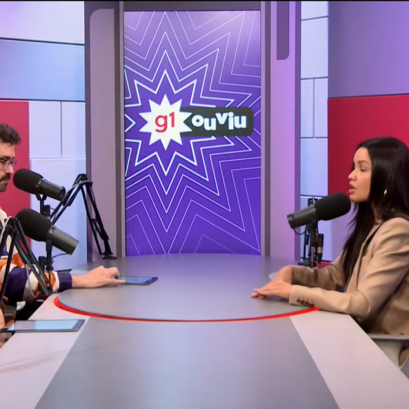 Juliette divulga seu primeiro álbum de estúdio, "Ciclone", no podcast "G1 Ouviu"