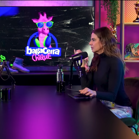 Luciana Gimenez entrevista Mica Rocha no podcast "Bagaceira Chique"
