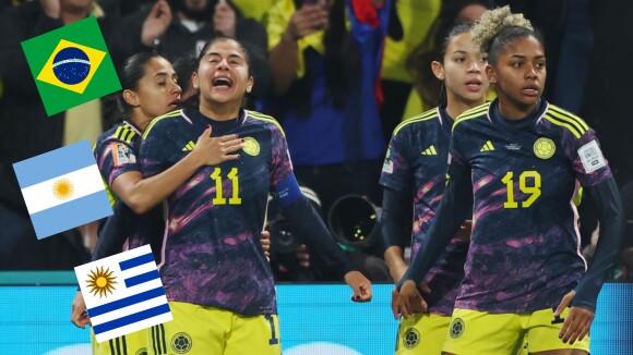 Mi gente latino! Feito inédito na Copa do Mundo Feminina pode fazer seleção da Colômbia se unir a Brasil, Argentina e Uruguai