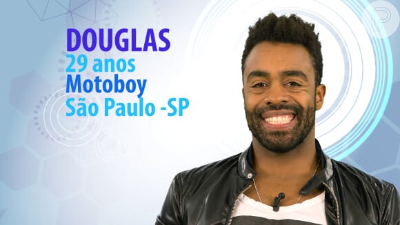 Douglas, de 29 anos, é motoboy em São Paulo