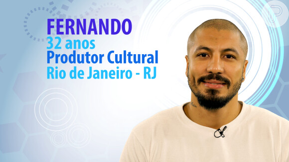 Fernando Medeiros , de 32 anos, é produtor cultural no Rio de Janeiro
