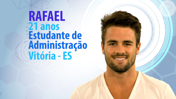 Rafael, de 21 anos, é estudante de administração em Vitória, Espírito Santo