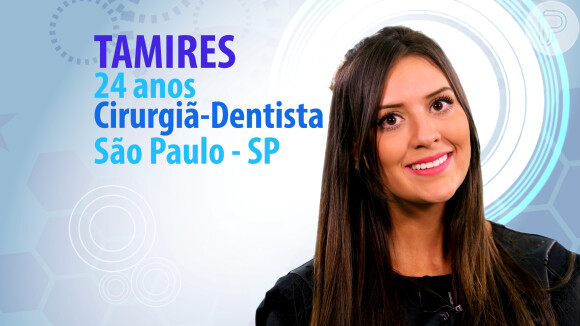 Tamires, de 24 anos, é cirurgiã-dentista em São Paulo